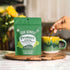 Image of Protect Organic Mushroom Blend 60g stirred into cup